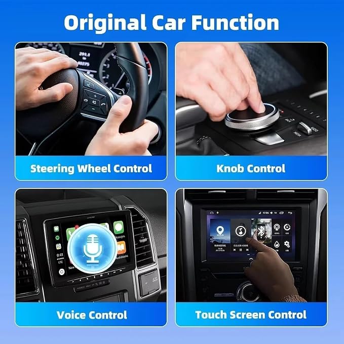 Wireless CarPlay Adapter 2026 for iPhone, Smart Auto-Connect Detects Closest iPhone for Couples & Families, 5GHz Dual-Band, Bluetooth 5.3, USB-A & USB-C, Aluminum, Cars 2016+ iOS 10+, 2-Yr US Warranty