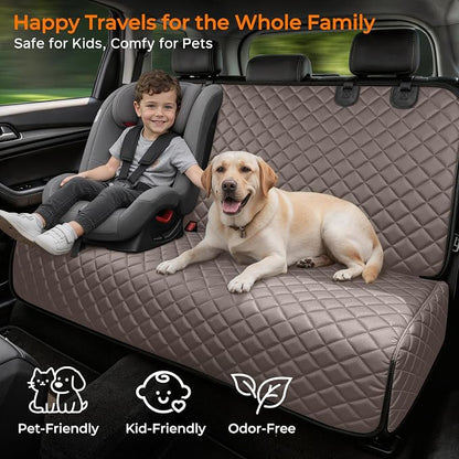 URPOWER Dog Car Seat Cover for Back Seat - Waterproof Car Seat Protector for Child Carseat & Pets, Nonslip Car Seat Covers for Mid-Size Cars & Mid-Size SUVs