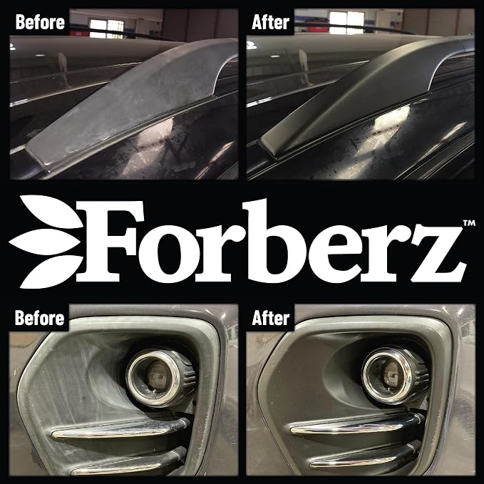 Plastic & Rubber - Restore & Renew Plastic, Rubber & Vinyl - Remove Compound/Polish/Wax Stains. Interior & Exterior. No Silicone, No Solvents, Paint Shop Safe, Nontoxic. - 19oz