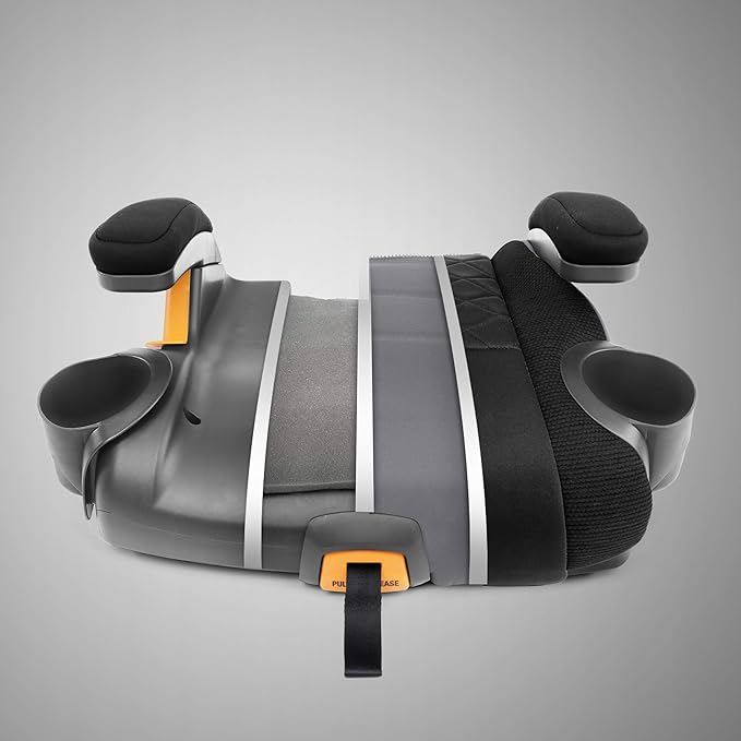 Chicco KidFit Zip Plus 2-in-1 Belt-Positioning Booster Car Seat, Backless and High Back Booster Seat, for Children Aged 4 Years and up and 40-100 lbs., Seascape/Blue
