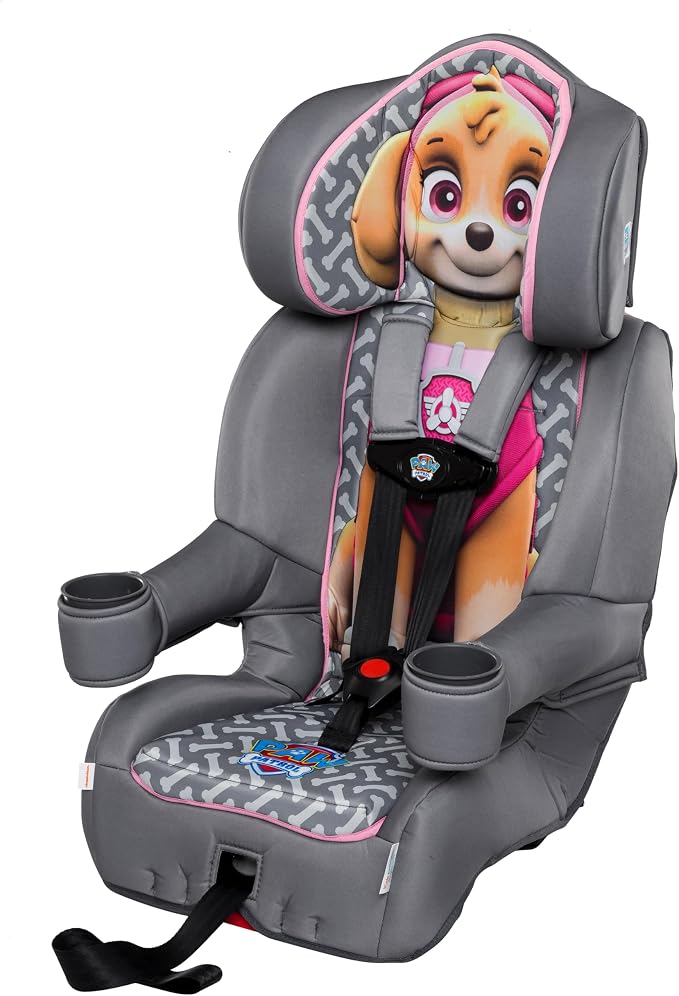 KidsEmbrace 2-in-1 Car Seat | Forward-Facing Harness (26.5–65 lbs) & Booster Mode (40–100 lbs) | Latch | Premium Fit with Multi-Position Headrest, Harness & Recline