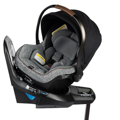 Maxi-Cosi Peri 180 Rotating Infant Car Seat, Baby Car Seat Rotating Carseat, Onyx Wonder