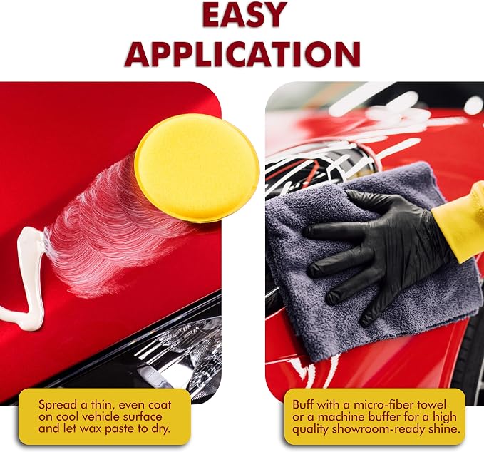Experience Brilliance and Protection with Garry's Royal Satin One Step Automotive Cleaner Wax - Restores Shine, Removes Oxidation, Carnauba/Hydro-Polymers Formula - 16 Oz Liquid
