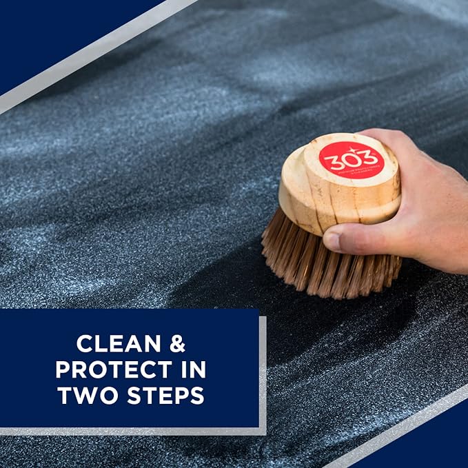 303 Products 30510 Convertible Vinyl Top Cleaning and Care Kit - Cleans And Protects Vinyl Tops - Includes Tonneau Cover And Convertible Top Cleaner 16 fl. oz. + Automotive Protectant 16 fl. oz.,,Blue