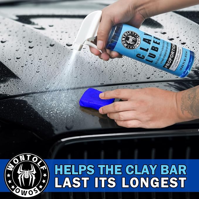 Wontolf 10 Pack Clay Bars Auto Detailing Premium Grade Magic Clay Bar Kit Car Detailing Kit with Washing and Adsorption Capacity for Car Detailing Car Wash Clean