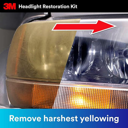 3M Headlight Lens Restoration System, 39008, 1 Kit