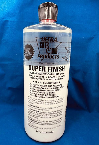 Ultra Car Care™ Super Finish™ Wax Ultra Car Care Products 32oz, 32-16-sf