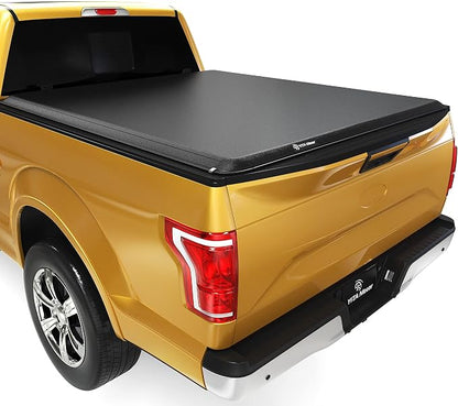 YITAMOTOR Soft Roll Up Truck Bed Tonneau Cover Compatible with 2017-2026 Ford F-250 F-350 F250 F350 Super Duty, Styleside 6.75 ft Bed
