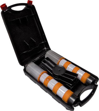 Electriduct Road Emergency Beacon LED Flare KIT with Storage Case - Safety Orange | 2 Kits