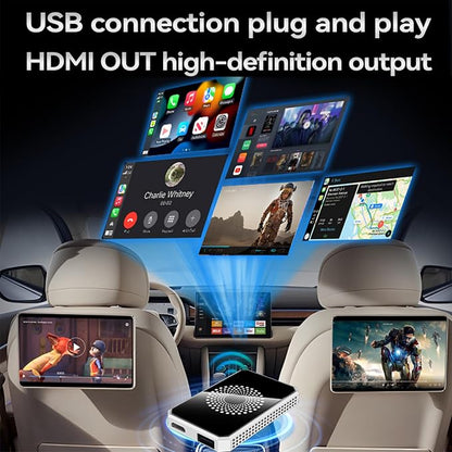 Autolinkr Autolinker pro 2026 Carplay 3in1 Car Play Wireless Adapter for Streaming Netflix/YouTube/TikTok, Dual-Band WiFi,Easy Setup,Wireless Car Support USB Drive for iPhone 10+ and Android 13+