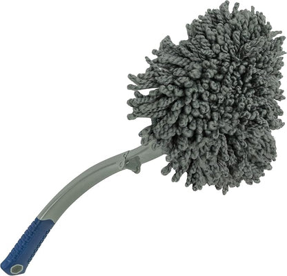S&T INC. Super Soft Microfiber Car Duster, Pollen-Removing Dusting Wand for Car Detailing, Home and Kitchen