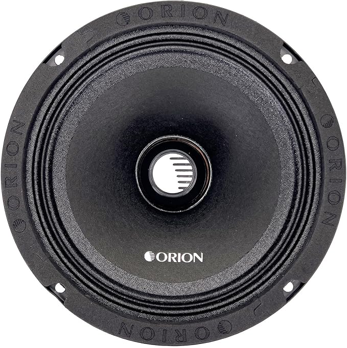 ORION Cobalt CM654 High Efficiency 6.5" Mid-Range Bullet Loudspeakers, 1000W Max Power, 250W RMS, 4 Ohm, 1.5" Voice Coil - Pro Car Audio Stereo, Midrange Speakers (Pair)
