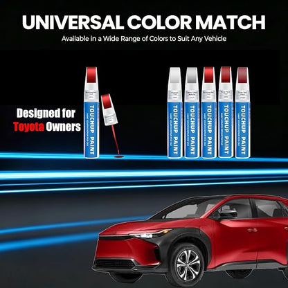 Barcelona Red Pearl(3R3) Touch Up Paint for Toyota 2-in-1 Car Scratch Repair Pen for Rock Chips, Door Scratches & Paint Nicks Exact Color Match Quick Dry DIY Fix for RAV4 Camry Corolla