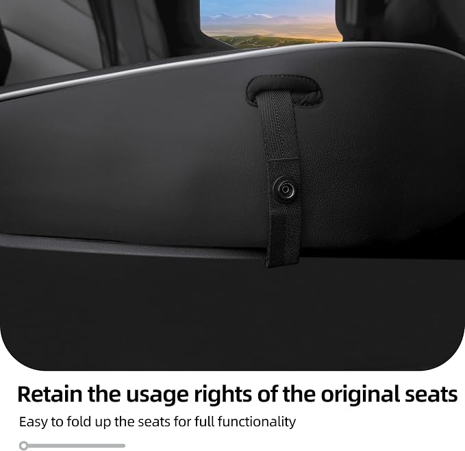 Lolcar Tacoma Car Seat Covers Custom for Select Toyota Tacoma (Only for Hybrid) 2024 2025 2026 Double cab TRD Sport,TRD Off-Road,Limited,Trailhunter -Full Set,Leather(Black/Gray)