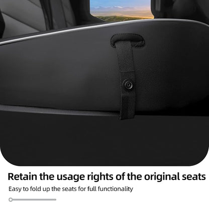 Lolcar Tacoma Car Seat Covers Custom for Select Toyota Tacoma (Only for Hybrid) 2024 2025 2026 Double cab TRD Sport,TRD Off-Road,Limited,Trailhunter -Full Set,Leather(Black/Gray)
