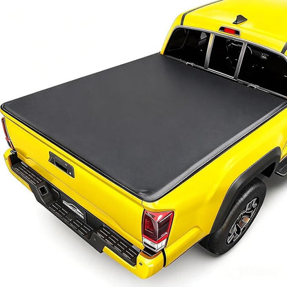Soft Roll Up Truck Bed Tonneau Cover Compatible with 2009-2025 2026 Dodge Ram 1500 (Incl. Classic & New) 5.7 ft Bed Without Rambox | 5.7FT(67.4")