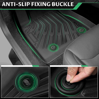 Floor Mats for Toyota Corolla 2009 2010 2011 2012 2013, Custom Fit Corolla Standard,LE,S XLE,XRS,L,LE/S Special Edition Mats, TPE Non-Slip Waterproof 2 Row Floor Liners Set