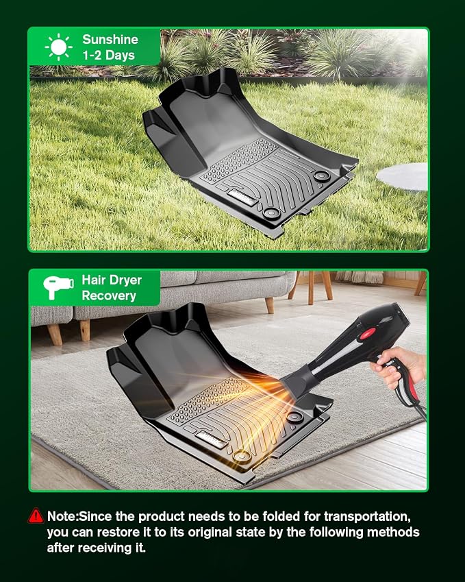 VIWIK Floor Mats for Jeep Grand Cherokee 2022 2023 2024 2025 2026 (Non L), All Weather Floor Liners for Grand Cherokee (Non L), TPE Rubber Automotive Floor Mats Front & Rear Non-Slip Odorless