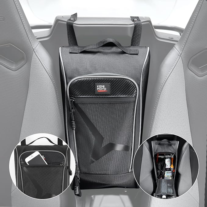 KEMIMOTO Storage Bag Overhead Roof Bag 1680D Storage Compatible with 2022-2024 CFMOTO ZForce 950 H.O /950 H.O.E.X. /2020-2022 ZForce 950 Sport