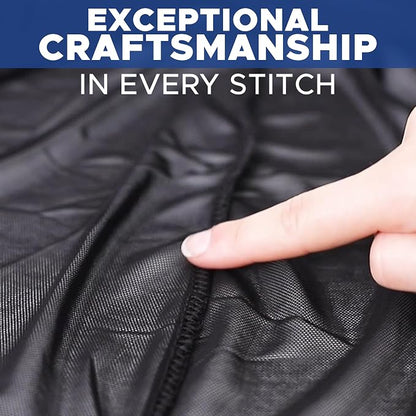 EcoNour Car Rear Window Screens (2 Pack) | Stretchable & Breathable Car Side Window Sun Shades for Sun Protection | Breathable Window Shades for Privacy Blackout | (XXL 42"x27")