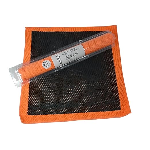 CARPRO PolyShave Decon Towel - Car Detailing Clay Decontamination Faster Than Clay Bar, Clean & Release of Paint Contaminants and Glass - Increase Wax and Sealant Bond - 12" x 12" (1 Pack)