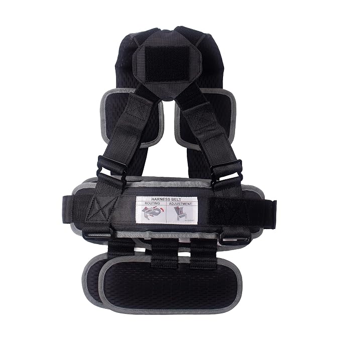 RideSafer Travel Vest Gen 6 - Small (26.5-50 lbs) - Black - Lightweight Portable Child Safety Car Seat for Travel, Rental Cars, Rideshares