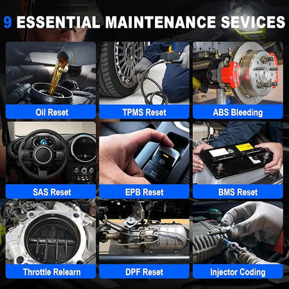 TOPDON ArtiDiag600 Pro, OBD2 Scanner Diagnostic Tool for All Systems, Code Reader Scan Tool with 9 Essential Maintenance Functions, Upgraded Version of AD600S/AD500, Lifetime Free Update