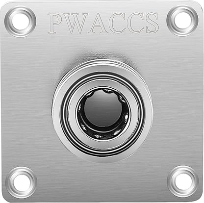 PWACCS Pressure Washer Gun Holder, Foam Cannon Holder, 1/4" Quick Connect Foam Cannon Wall Mount, Foam Gun Storage Rack Wall Mount Tool Holder for Organize and Store Power Washing Accessories, 4 Pack