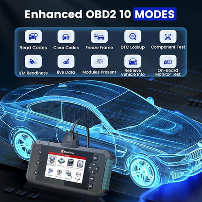 2026 BOSSCOMM IFIX435 All Systems OBD2 Scanner Diagnostic Tool,ABS SRS(Airbag) Transmission Engine Code Reader Diagnostic Scanner for Cars with Auto VIN, Easy to Use, Lifetime Free Update，EN/ES Ver