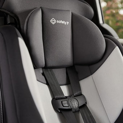 Safety 1st Grand 2‑in‑1 Booster Car Seat, Converts from High Back to Belt‑Positioning Booster, Seat for Kids 40–65 Pounds and Belt‑Positioning 40–100 Pounds, High Street