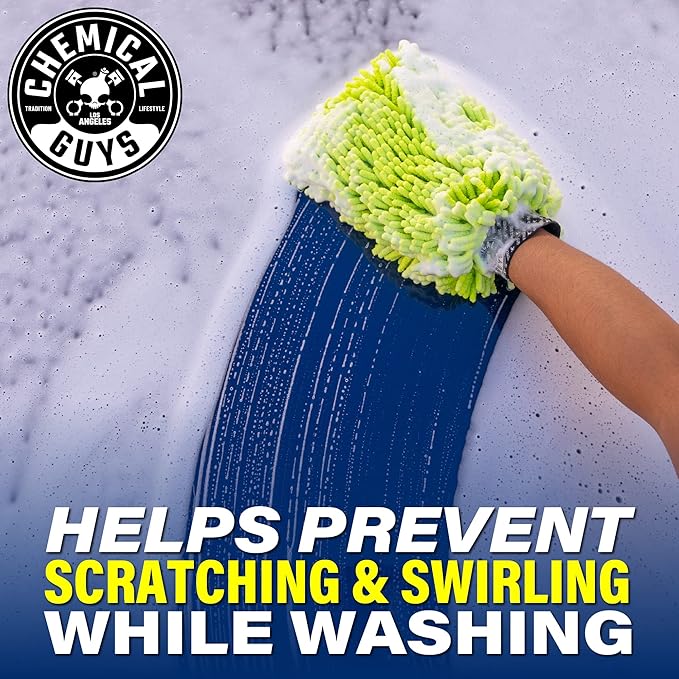 Chemical Guys Best Car Wash Bucket Kit for Two-Bucket Method with Soap, Wash Mitts, Towels, and Dirt Trap - 11 Item Kit - 11 Piece Weekly Wash Kit with Bucket, Mitts, and Dirt Trap