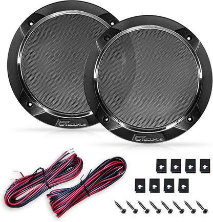 CT Sounds Meso 5.25” 280 Watt 2-Way Premium Coaxial Car Speakers, Pair