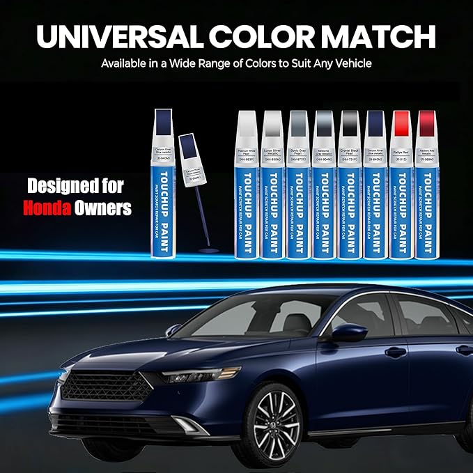 Magnetic Gray Metallic(1G3) Touch Up Paint for Toyota 2-in-1 Car Scratch Repair Pen for Rock Chips, Door Scratches & Paint Nicks Exact Color Match Quick Dry DIY Fix for RAV4 Camry Corolla