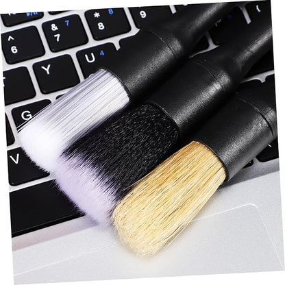 Gatuida 1 Set auto Detailing Beauty Products Crevice Brush car wash Tools Motorcycle Detailing kit car wash Brush Replace car Alloy Wheel Detail Brush Lotus Cleaning Supplies, 22.50X2.40X2.30CM