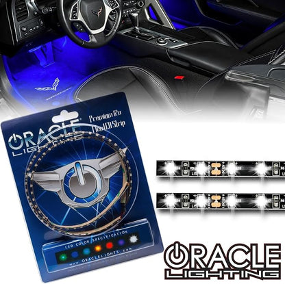 ORACLE Lighting 3805-002 Universal Blue Ambient LED Lighting Footwell Kit - Waterproof - Easy Installation - Ultra Flexible - Indoor or Outdoor Application