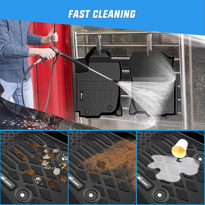 Nilight Floor Mats for Toyota RAV4 2013 2014 2015 2016 2017 2018 All Weather Custom Fit Heavy Duty Floor Liners