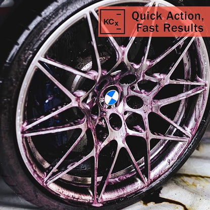 KOCHCHEMIE Magic Wheel Cleaner - Powerful Rim and Rim Well Cleaner; Acid Free, Dissolves Iron Particles Using Visible Red Discoloration, Excellent Adhesion and Viscosity (500 milliliters)