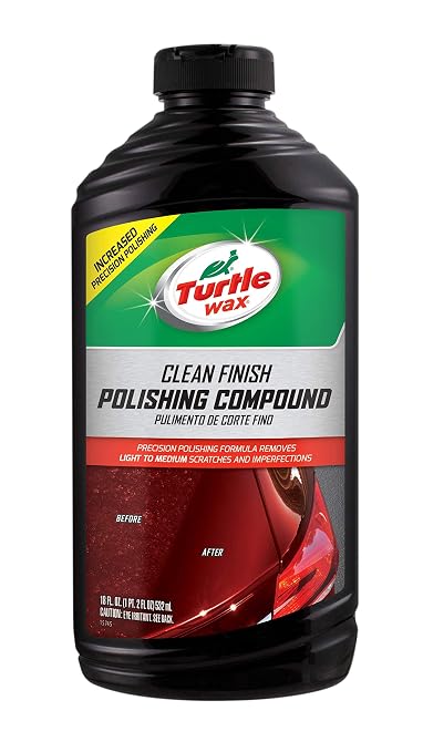 Turtle Wax T-417 Premium Grade Clean Cut Polishing Compound - 18 Oz.