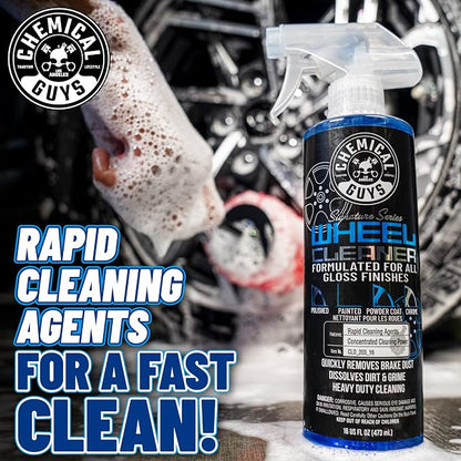 Chemical Guys CLD_203 Signature Series Wheel Cleaner, Formated For All Gloss Finishes, Safe for Cars, Trucks, SUVs, Motorcycles, RVs & More 128 fl oz (1 Gallon)