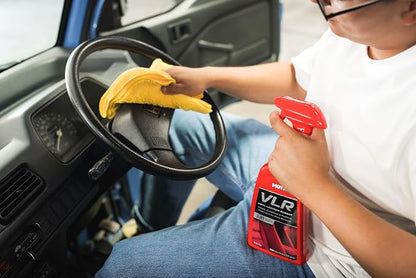 Mothers VLR Vinyl-Leather-Rubber Care, 1 gal. — Cleans, Conditions & Protects In One Step – pH Balanced Formula with Neatsfoot Oil & Lanolin To Protect Against Drying, Fading & Cracking (06522)