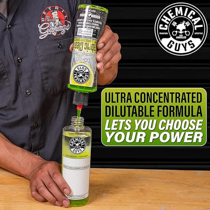 Chemical Guys Foaming Citrus Fabric Clean, Carpet and Upholstery Cleaner - Car Carpet Cleaner for Seats, and Floor Mats, Safe for Home, Office & More, Citrus Scent - 16 oz