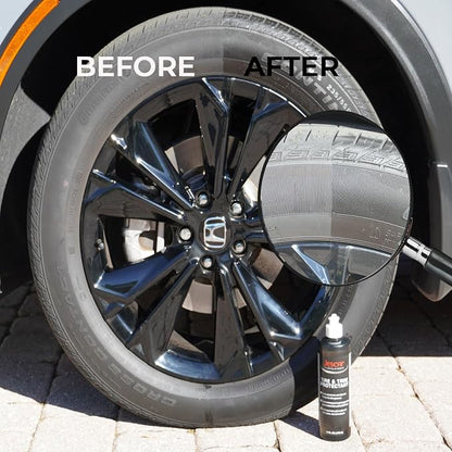 Jescar Tire & Trim Protectant - 16oz - Long-Lasting UV Protection for Tires, Trim, and Vinyl – Restores Shine, Prevents Fading, and Repels Dirt – Easy Application, Professional-Grade