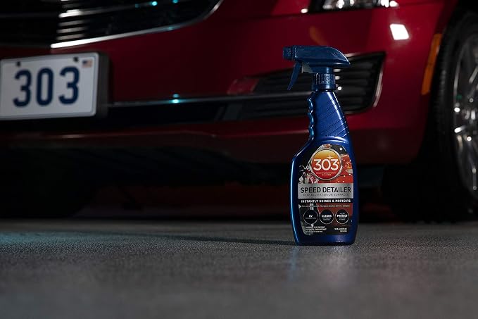 303 Products (30216-6PK) Products Automotive Speed Detailer - For All Exterior Surfaces - Instantly Shines And Protects - Cleans Between Washes - UV Protection, 16 fl oz 6 Pack