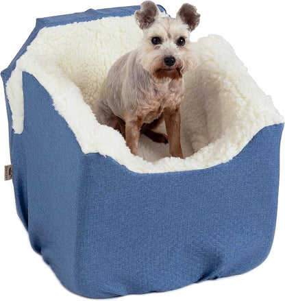 SNOOZER PET Products Lookout 1 Dog CAR SEAT, Denim Diamond, Small