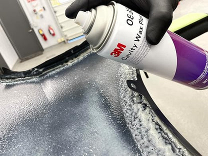 3M Cavity Wax Plus Aerosol Spray, 08852, 18 fl oz, Self-Healing, Corrosion Protection, Non-Hardening, Chipping, Peeling, Cracking