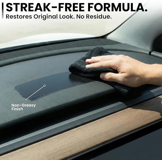 EVEO TESLA Interior Cleaner Kit - (16oz) Tesla Model Y Juniper Accessories & Tesla Model 3 Accessories | Tesla Seat Cleaner, Car Interior Cleaner - Car Leather Cleaning | Tesla Model S 3 X Y 2026