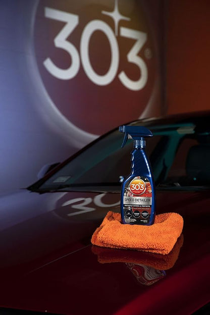 303 Products (30216-6PK) Products Automotive Speed Detailer - For All Exterior Surfaces - Instantly Shines And Protects - Cleans Between Washes - UV Protection, 16 fl oz 6 Pack