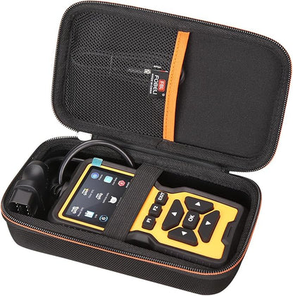 FBLFOBELI Hard Protective Storage Case for ZMOON ZM201/ANCEL/MOTOPOWER MP69033/FOXWELL NT301 NT510 Professional Car OBD2 Scanner Diagnostic Tool (Case Only)