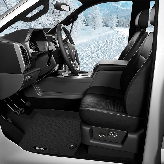 Floor Mats & Trunk Mat for 2020-2025 Kia Soul All Weather TPE Protection Floor Liners Full Set with Cargo Liner for 2020 2021 2022 2023 2024 2025 Kia Soul Accessories (Upper Floor of The Trunk)