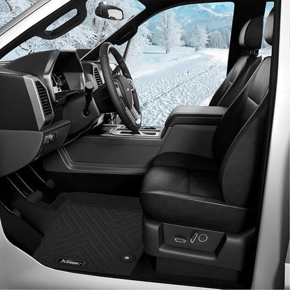 Floor Mats & Trunk Mat for 2020-2025 Kia Soul All Weather TPE Protection Floor Liners Full Set with Cargo Liner for 2020 2021 2022 2023 2024 2025 Kia Soul Accessories (Upper Floor of The Trunk)